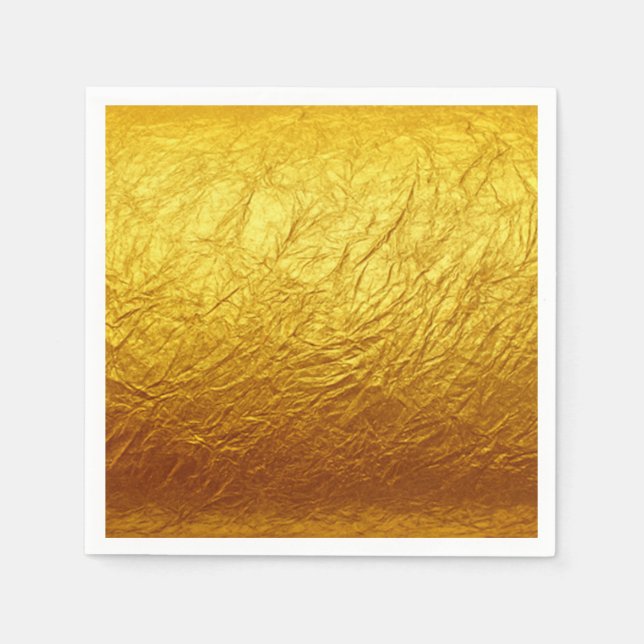 Servilleta De Papel PURE GOL PAPER Pattern + tu texto / foto (Anverso)