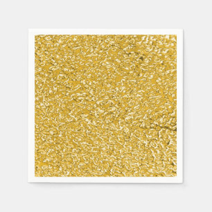 Servilleta De Papel PURE GOLD Splatt Pattern + tu texto / foto
