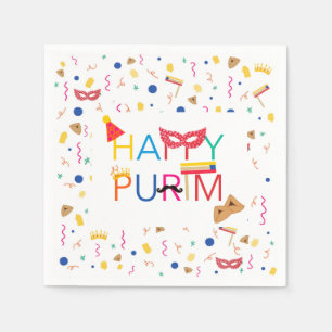 Servilleta De Papel Purim Napkins