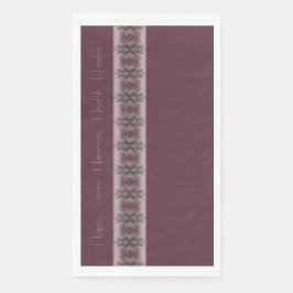 Servilleta De Papel Purple elegante e inspirador