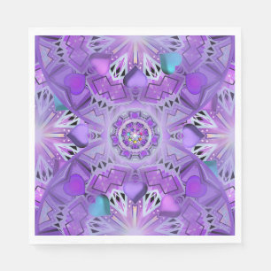 Servilleta De Papel Púrpura W2