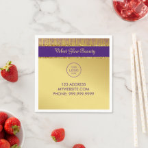 Purpurina de oro moderno con escritura de firma ho