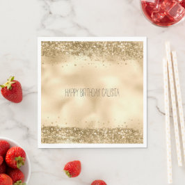 Servilleta De Papel Purpurina Glitz Sparkle Confetti