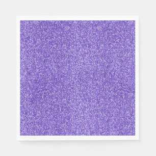 Servilleta De Papel Purpurina Purple Sparkle      