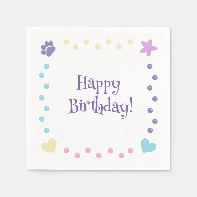 Servilleta De Papel Purrmaid (Anverso)