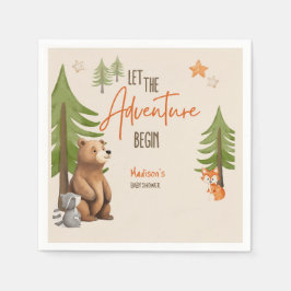 Servilleta De Papel Que comience la aventura