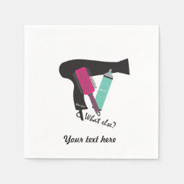 Servilleta De Papel ¿Qué más? Herramientas de estilos de pelo