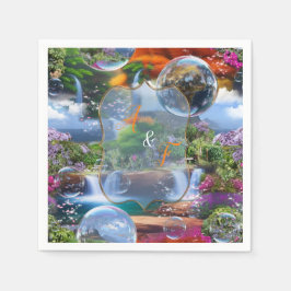 Servilleta De Papel Qué mundo maravilloso en el que vivo