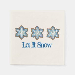 Servilleta De Papel Que nieve, Navidades de copos de nieve Hanukkah