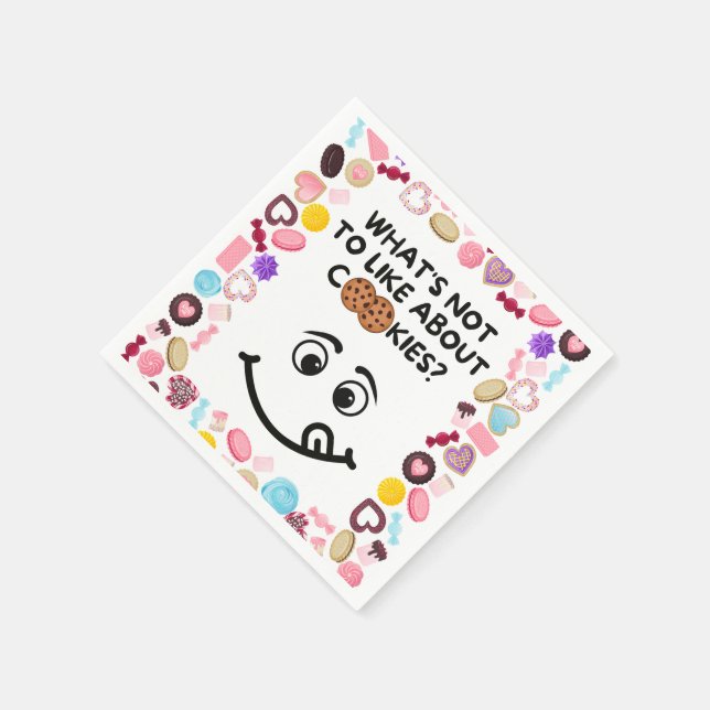 Servilleta De Papel ¿Qué no te gusta de las cookies? (Borde)