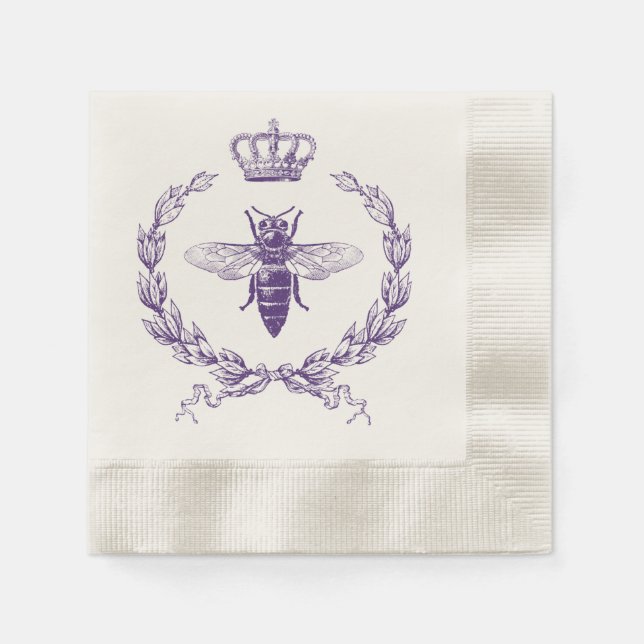 Servilleta De Papel Queen Bee (Anverso)