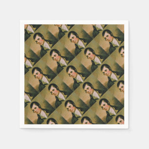 Servilleta De Papel Quemadura de Roberto, celebrando la noche de la