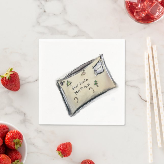 Servilleta De Papel Querido Santa (In situ)