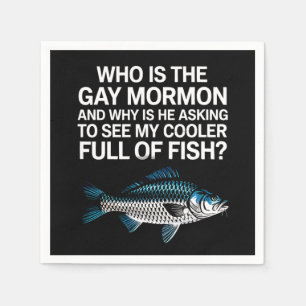 Servilleta De Papel ¿Quién es el pez del orgullo gay Mormon?