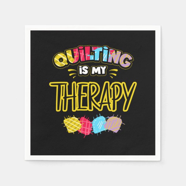 Servilleta De Papel Quilting Quilter Handcraft (Anverso)