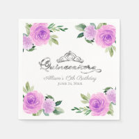 Quinceanera Relieve metalizado plateado Tiara Colo