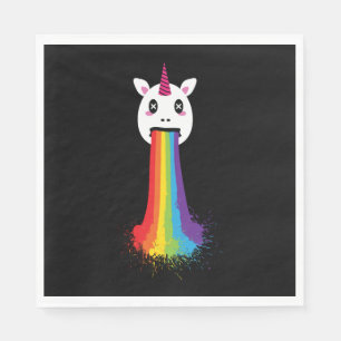 Servilleta De Papel Rainbow Unicorn LGBT