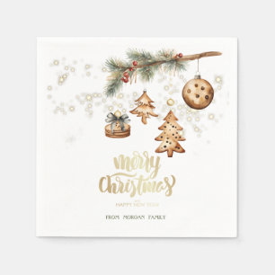 Servilleta De Papel Rama de árbol, Adornos, Estrellas