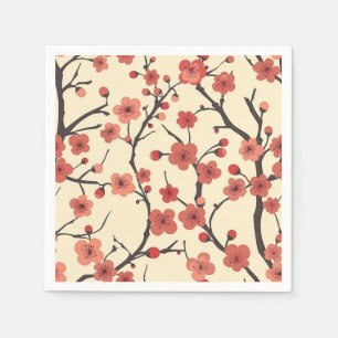 Servilleta De Papel Rama de carbón de flor de coral Meihua china