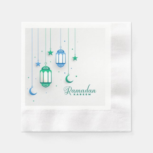 SERVILLETA DE PAPEL RAMADAN KAREEM (Anverso)