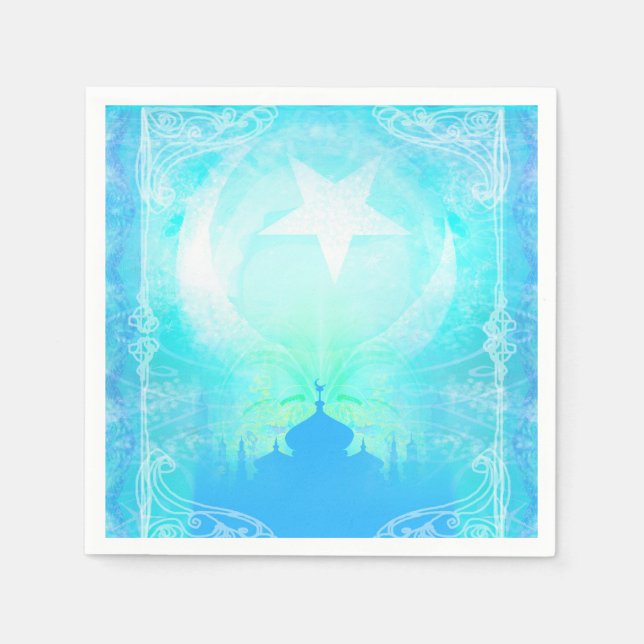 Servilleta De Papel Ramadan Kareem Napkin (Anverso)