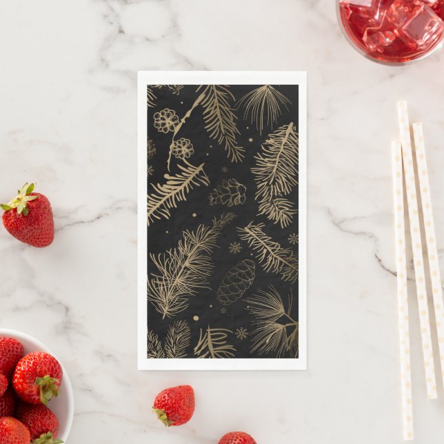 Servilleta De Papel Ramas y pino 2 (In situ)