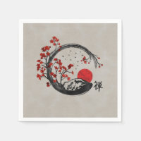 Ramas Zen Enso Circle y Sakura