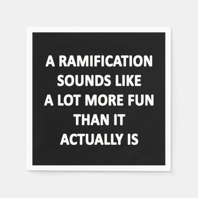 Servilleta De Papel Ramificación (Anverso)