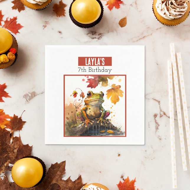 Servilleta De Papel Rana - Cumpleaños (Subido por el creador)