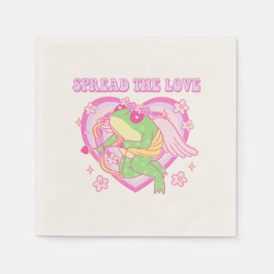 Servilleta De Papel Rana Cupido - Esparce el amor