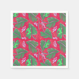 Servilleta De Papel Rana de árbol de selva tropical