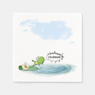 Servilleta De Papel Rana De Basura