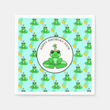 Rana personalizada Feliz cumpleaños