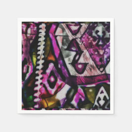 Servilleta De Papel Rapto en color