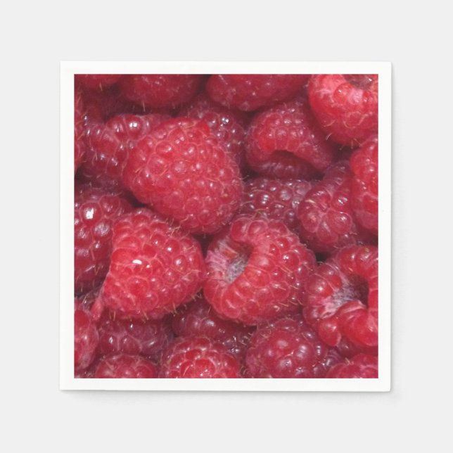 Servilleta De Papel Raspberry Napkins (Anverso)
