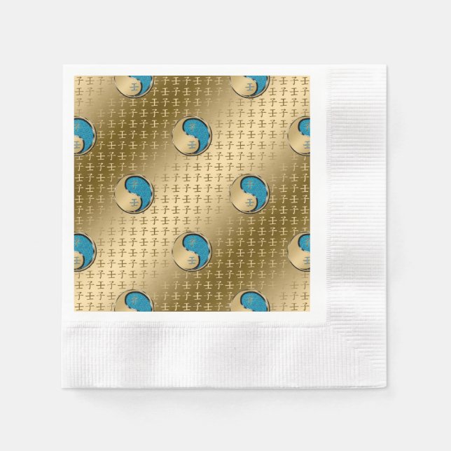 Servilleta De Papel Rata de Agua (Anverso)