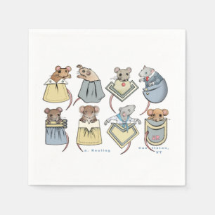 Servilleta De Papel Ratón de bolsillo