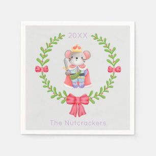 Servilleta De Papel Ratón Navidades de desnudos