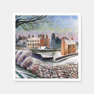 Servilleta De Papel Ravilious - Vicarage en invierno