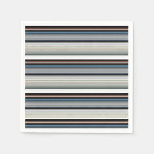 Servilleta De Papel Rayas blancas grises gruesas