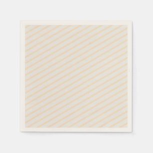 Servilleta De Papel Rayas de color pastel sólido Profesional minimalis