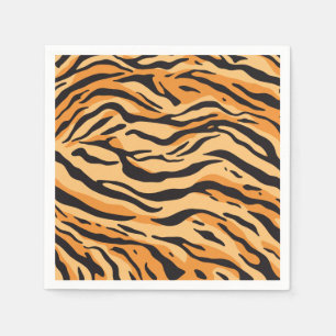 Servilleta De Papel Rayas de Tigre