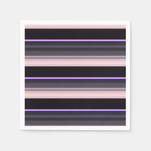 Servilleta De Papel Rayas grises negras de época