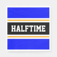 Rayas HALFTIME blanco negro amarillo azul atlético
