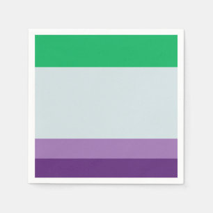 Servilleta De Papel Rayas :Paleta Guay