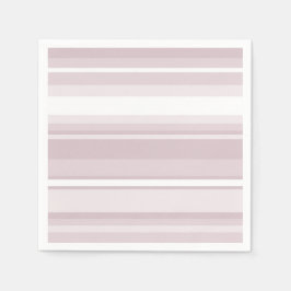 Servilleta De Papel rayas rosadas de cuarzo Rosa