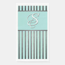 Rayas verde azuladas, grises y blancas