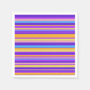Servilleta De Papel Rayas vibrantes