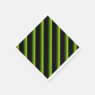 Servilleta De Papel Rayo diagonal negro y verde