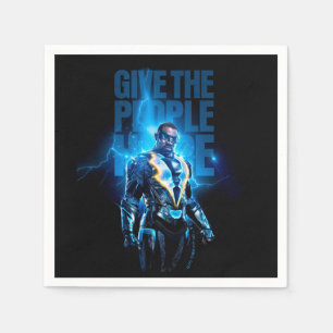 Servilleta De Papel Rayo Negro - Den Esperanza Al Pueblo